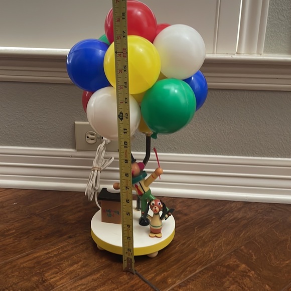 balloon lamp with clown and dog vintage - Picture 6 of 13